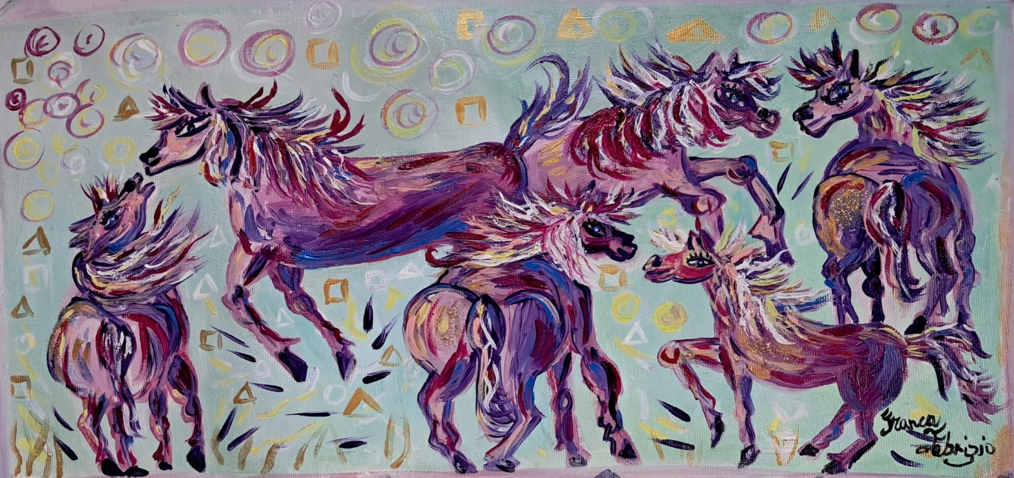 Cavallini fluttuanti, 2025