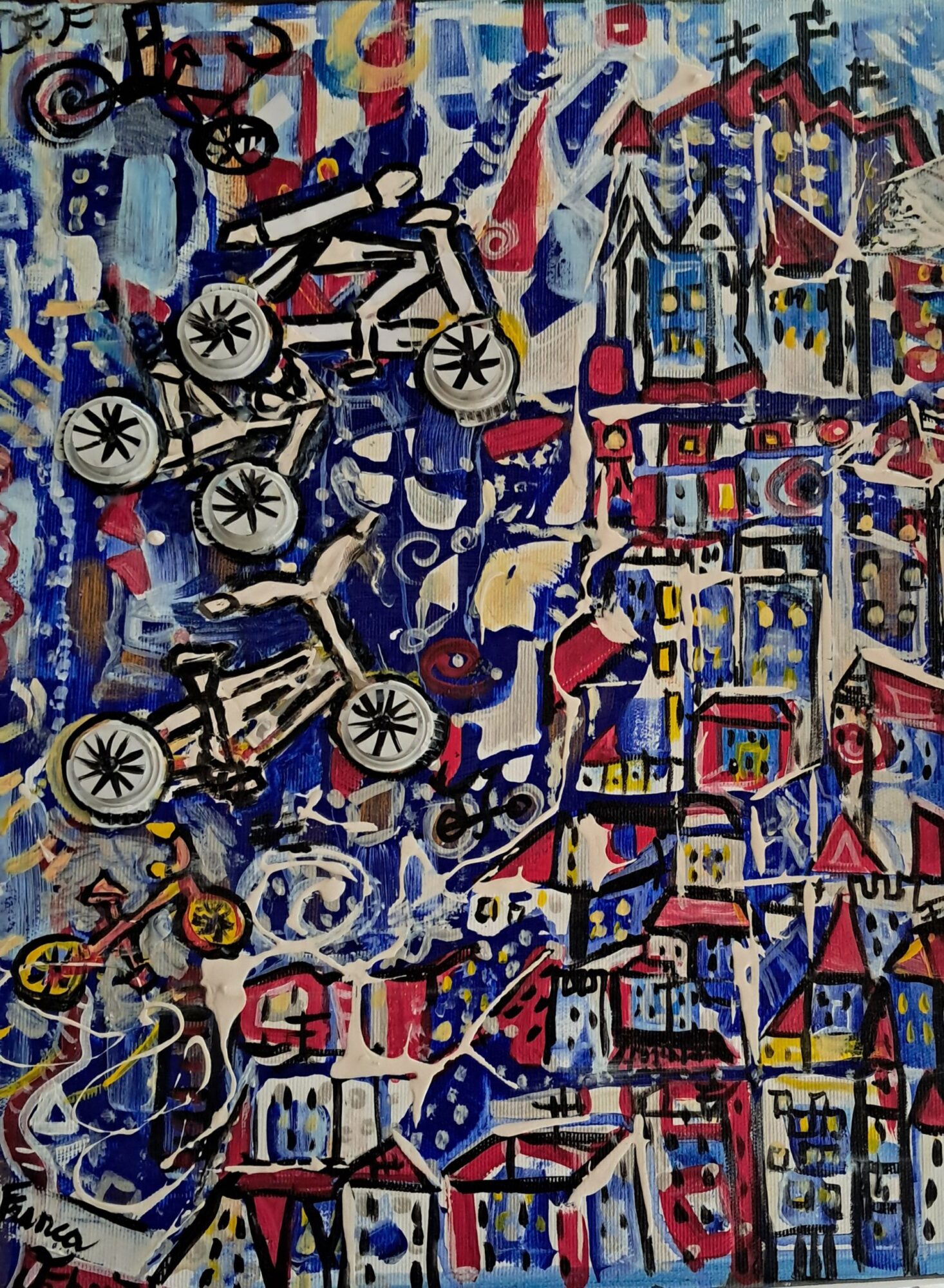 Flying bicycles, 2025